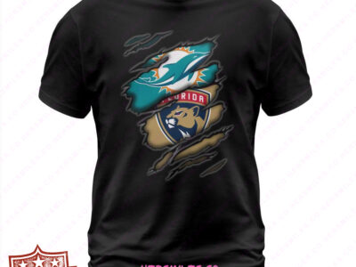 Dolphins Florida Panthers Inside Me T Shirt