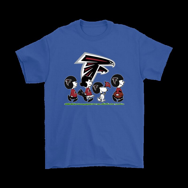 Peanuts Snoopy Football Team With The Atlanta Falcons NFL Shirts