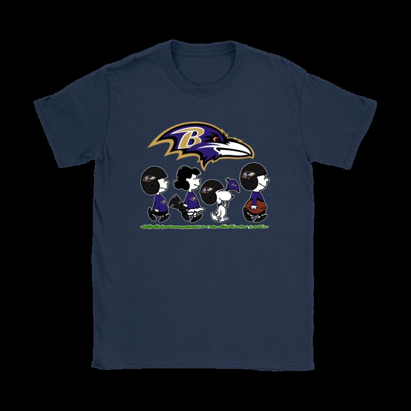 Snoopy The Peanuts Baltimore Ravens Christmas Shirt