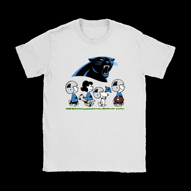 FREE shipping Snoopy Driving Carolina Panthers Football Shirt