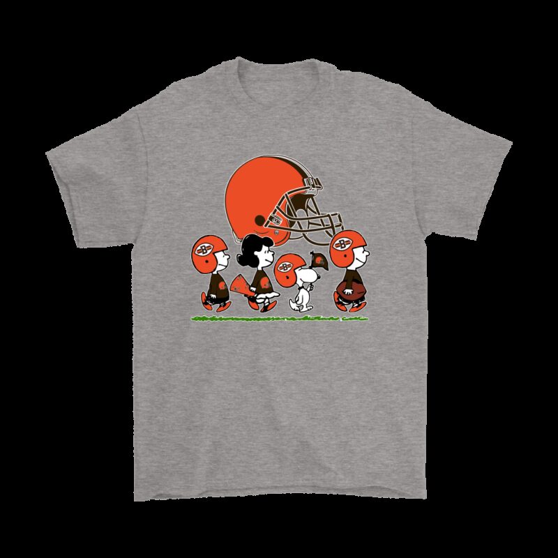 Joe Cool Snoopy Cleveland Browns T-Shirt - T-shirts Low Price