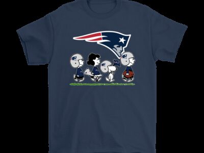 Peanuts Snoopy Football Team With The New England Patriots NFL Shirts