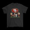 Peanuts Snoopy Football Team With The San Francisco 49ers NFL Shirts