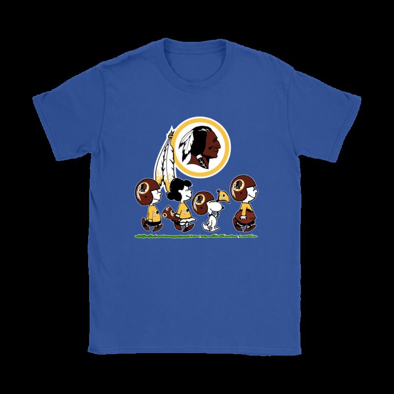 NFL Football Washington Redskins Snoopy The Peanuts Movie Shirt T