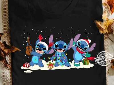 Reindeer Stitch Merry Christmas Shirt