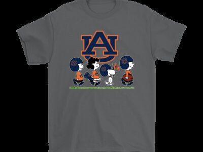 Snoopy The Peanuts Cheer For The Auburn Tigers NCAA Shirts