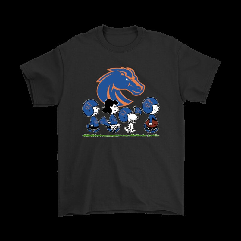 Snoopy The Peanuts Cheer For The Boise State Broncos NCAA Shirts