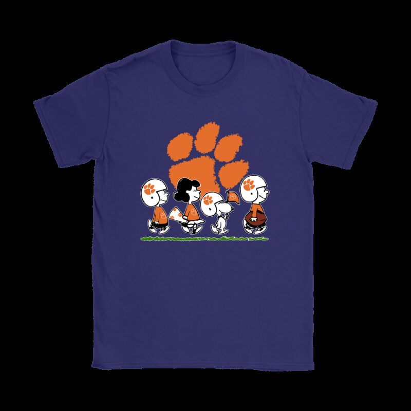 Snoopy The Peanuts Cheer For The Clemson Tigers NCAA Shirts