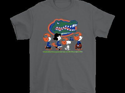 Snoopy The Peanuts Cheer For The Florida Gators NCAA Shirts