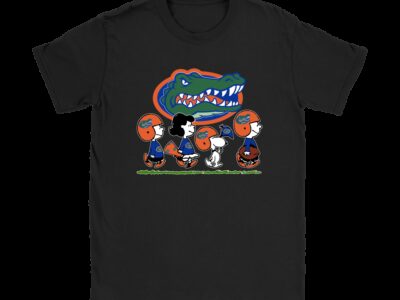 Snoopy The Peanuts Cheer For The Florida Gators NCAA Shirts
