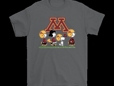 Snoopy The Peanuts Cheer For The Minnesota Golden Gophers NCAA Shirts
