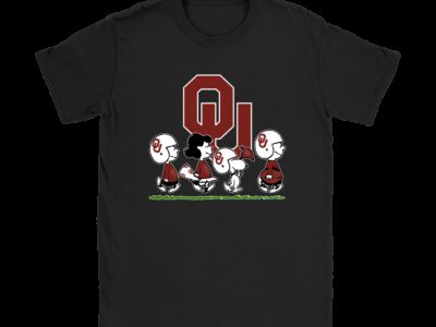 Snoopy The Peanuts Cheer For The Oklahoma Sooners NCAA Shirts