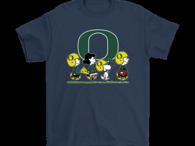 Snoopy The Peanuts Cheer For The Oregon Ducks NCAA Shirts
