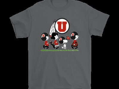 Snoopy The Peanuts Cheer For The Utah Utes NCAA Shirts