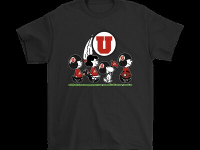 Snoopy The Peanuts Cheer For The Utah Utes NCAA Shirts