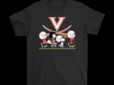 Snoopy The Peanuts Cheer For The Virginia Cavaliers NCAA Shirts