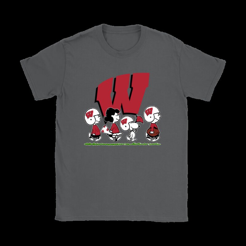 Snoopy The Peanuts Cheer For The Wisconsin Badgers NCAA Shirts