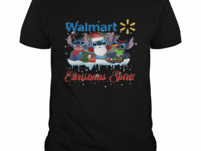 Stitchs Walmart christmas spirit shirt