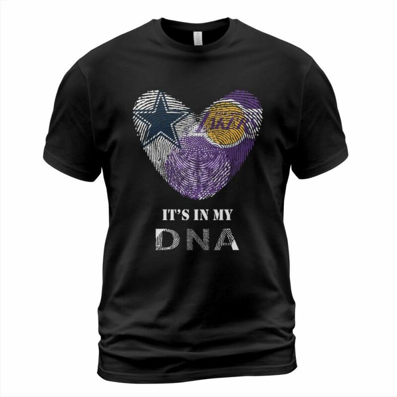 Dallas Cowboys Lakers It’s In My DNA T Shirt