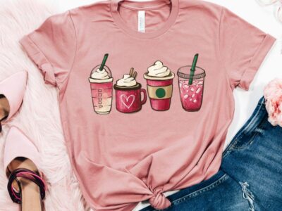 Valentine Coffee Heart Shirt
