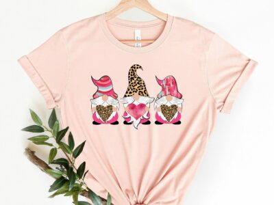 Valentine Gnomes Hearts Shirt