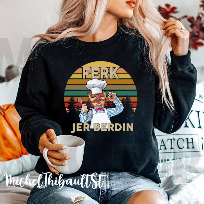 Vintage Ferk Jer Berdin Sweatshirt