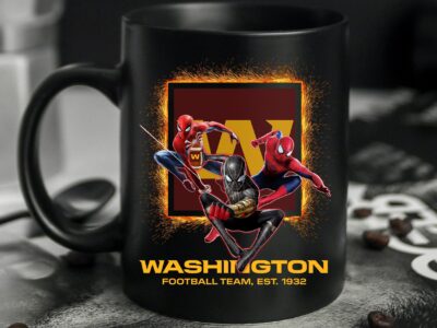 Washington Football Team Spider Man No Way Home Mug
