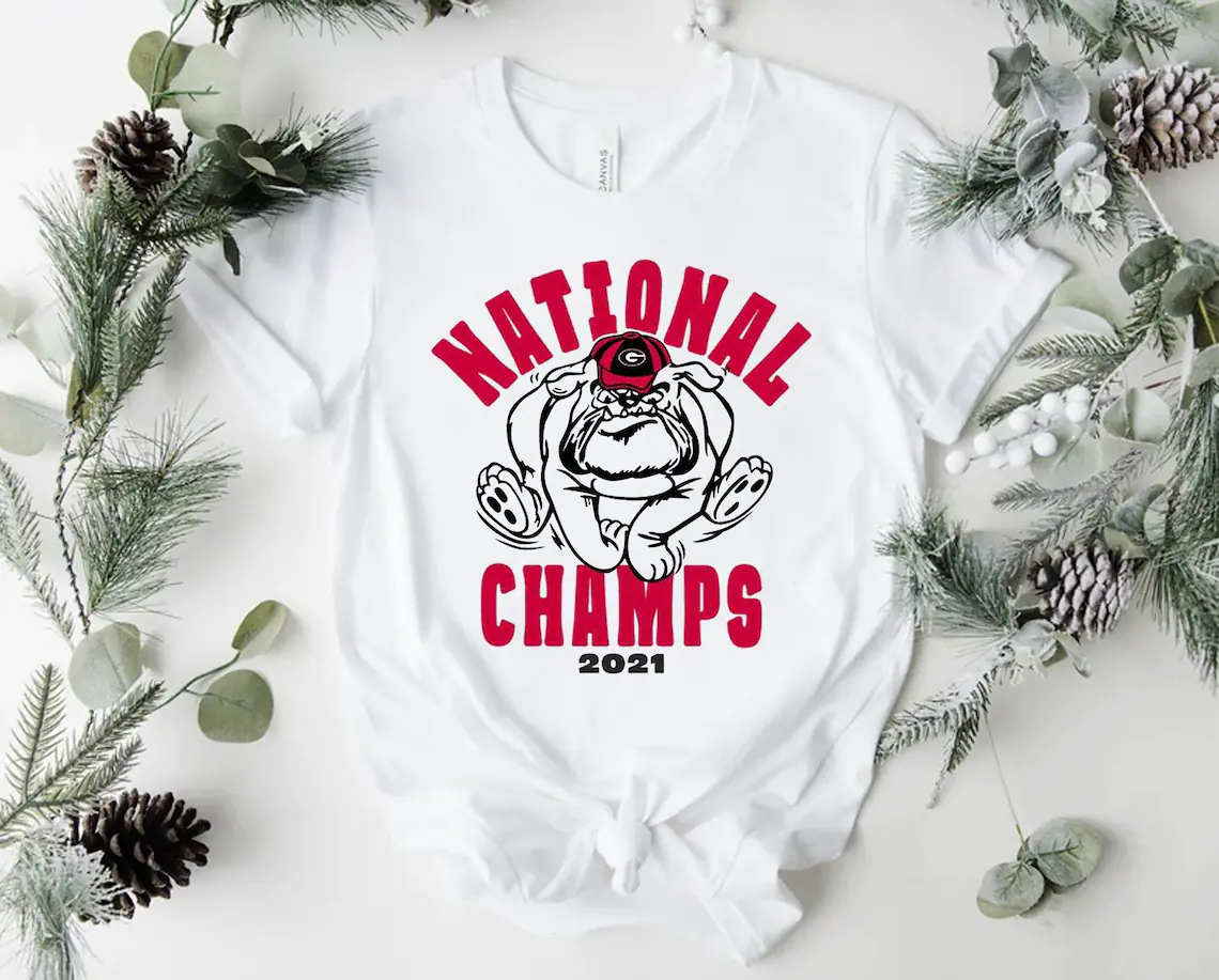 2021 Champions UGA Bulldogs Braves Shirt Celebration NCAA National Championship Shirt