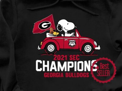 2021 Sec Champions Georgia Bulldogs shirt