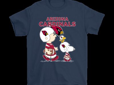 Arizona Cardinals Lets Play Football Together Snoopy NFL Shirts