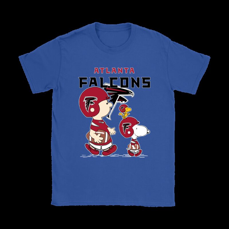 Atlanta Falcons Lets Play Football Together Snoopy NFL Shirts