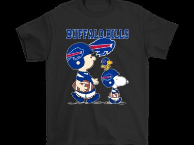 Buffalo Bills Lets Play Football Together Snoopy NFL Shirts