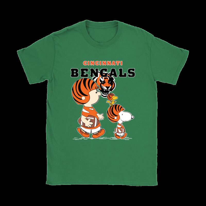 Cincinnati Bengals Lets Play Football Together Snoopy NFL Shirts