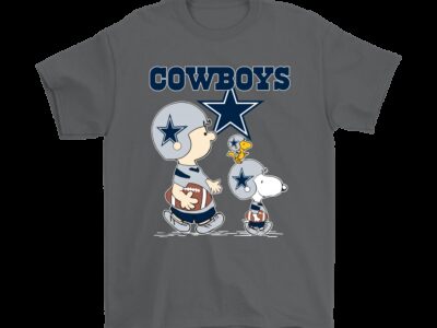 Dallas Cowboys Lets Play Football Together Snoopy NFL Shirts