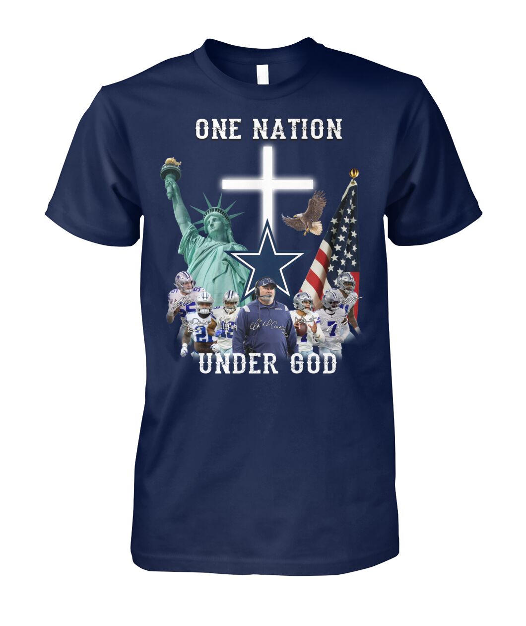 Dallas Cowboys One Nation Under God Shirt