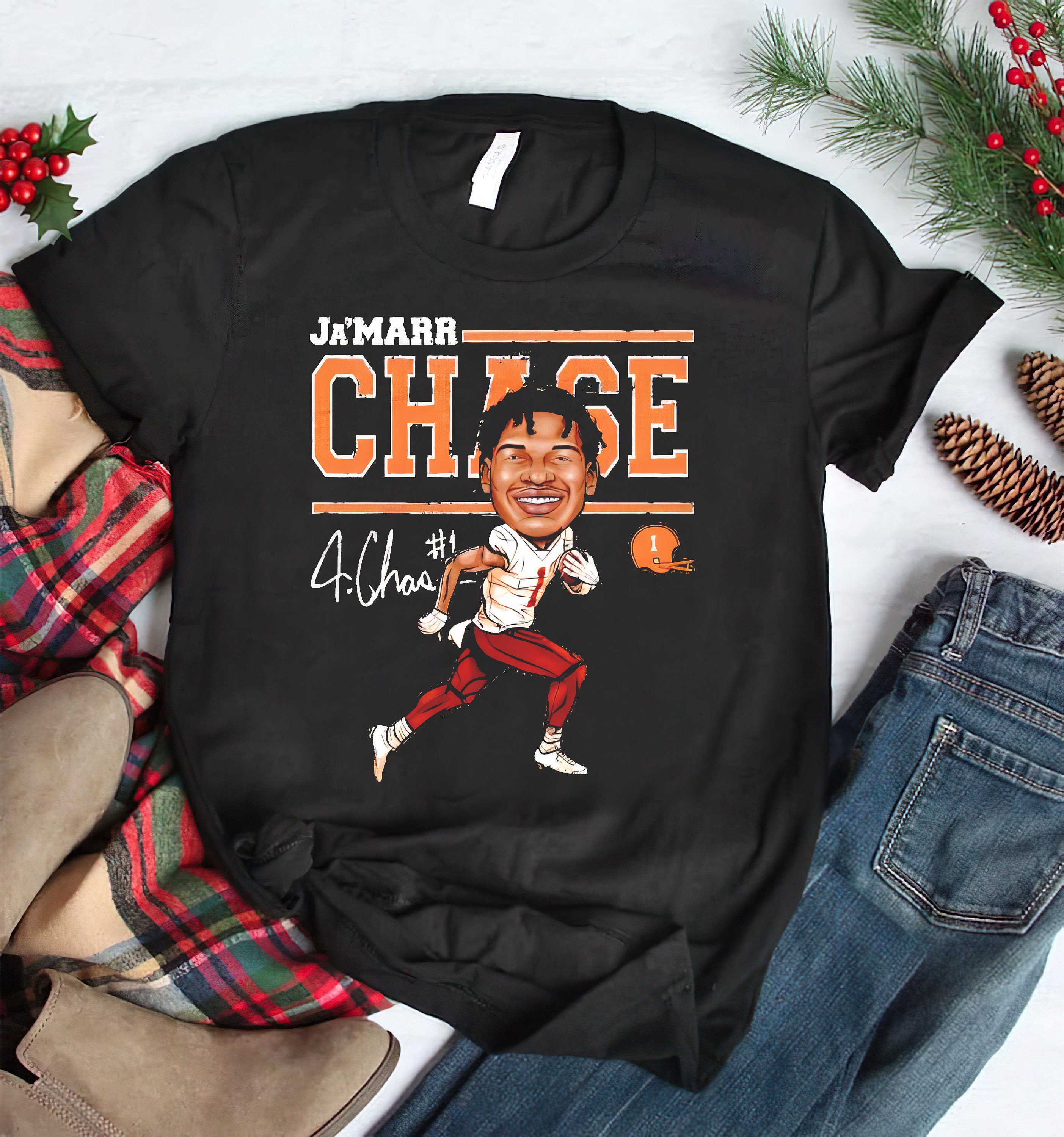 Bengals Joe Burrow Ja'Marr Chase T Shirt - Hersmiles