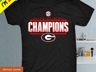 Georgia Bulldogs 2021 SEC East Football Champions shirt