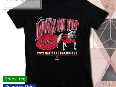 Georgia Bulldogs College Football Playoff 2021 National Champions Franklin T-shirt