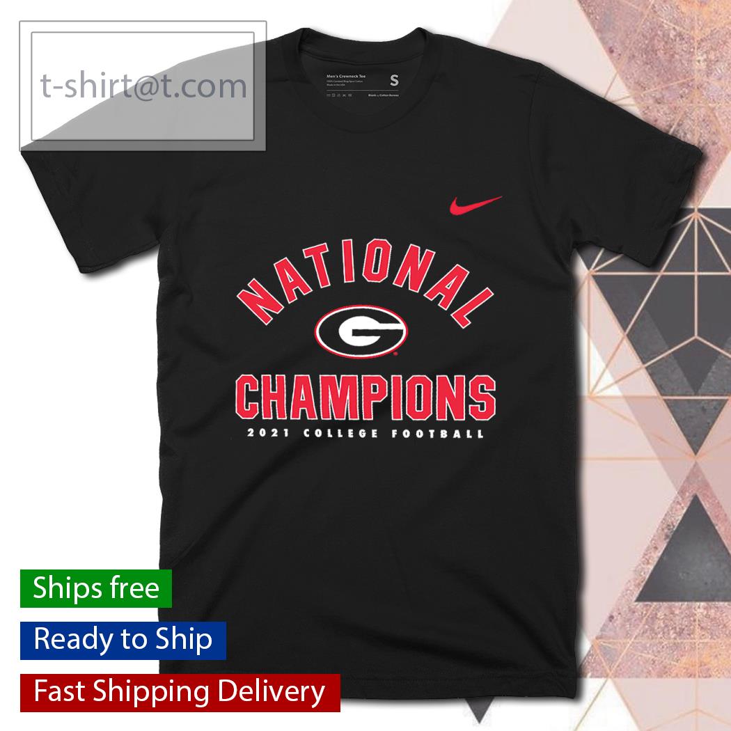 Georgia Bulldogs Nike College Football Playoff 2021 National Champions T-shirt