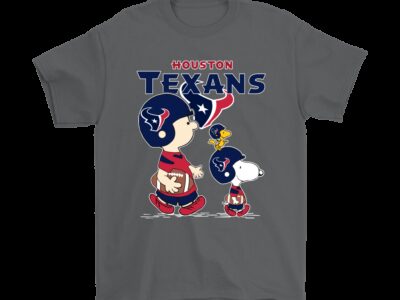 Houston Texans Lets Play Football Together Snoopy NFL Shirts