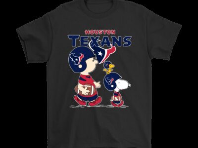 Houston Texans Lets Play Football Together Snoopy NFL Shirts
