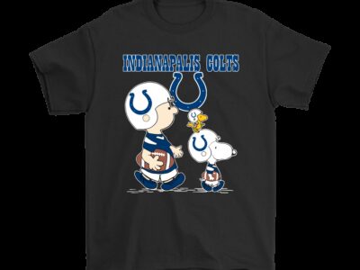 Indianapolis Colts Lets Play Football Together Snoopy NFL Shirts