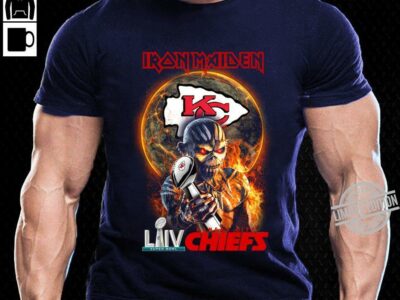 Iron Maiden And LAIV Super Bowl Kansas City Chiefs Shirt