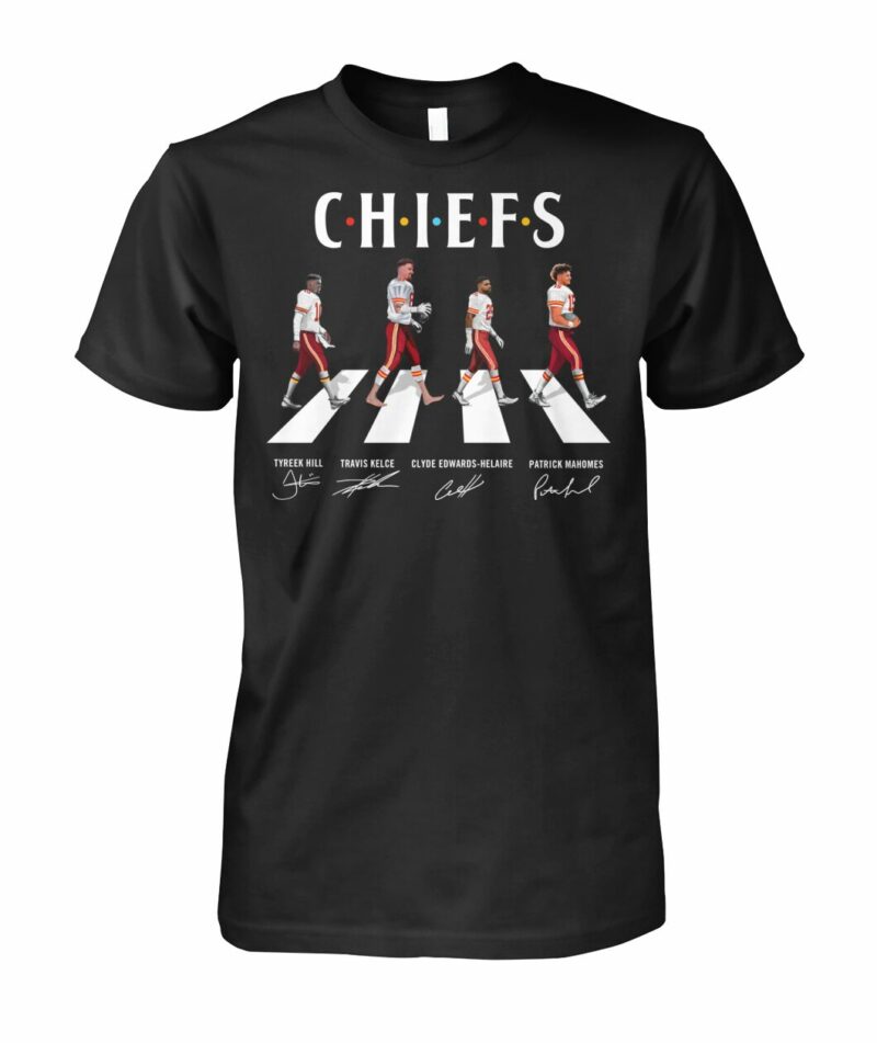 Kansas Chiefs Abbey Road Friends Style Shirt