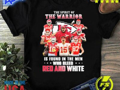 Kansas City Chiefs Team The Spirit Of The The Warrior Signatures T Shirt