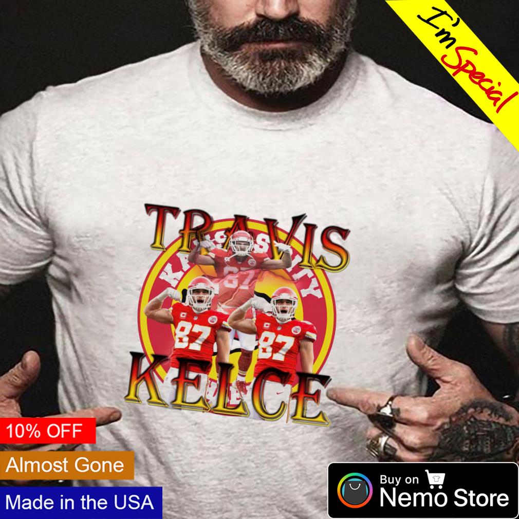 Travis Kelce Shirt Just A Girl Who Loves Travis Kelce Chiefs Gift -  Personalized Gifts: Family, Sports, Occasions, Trending