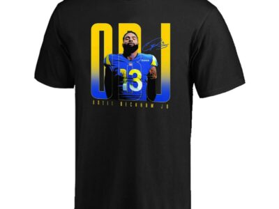 Odell Beckham Jr Los Angeles Rams Football Team T-Shirt