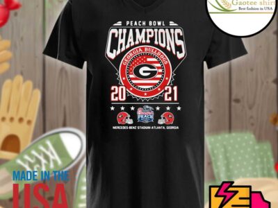 Peach Bowl Champions Georgia Bulldogs 2021 shirt