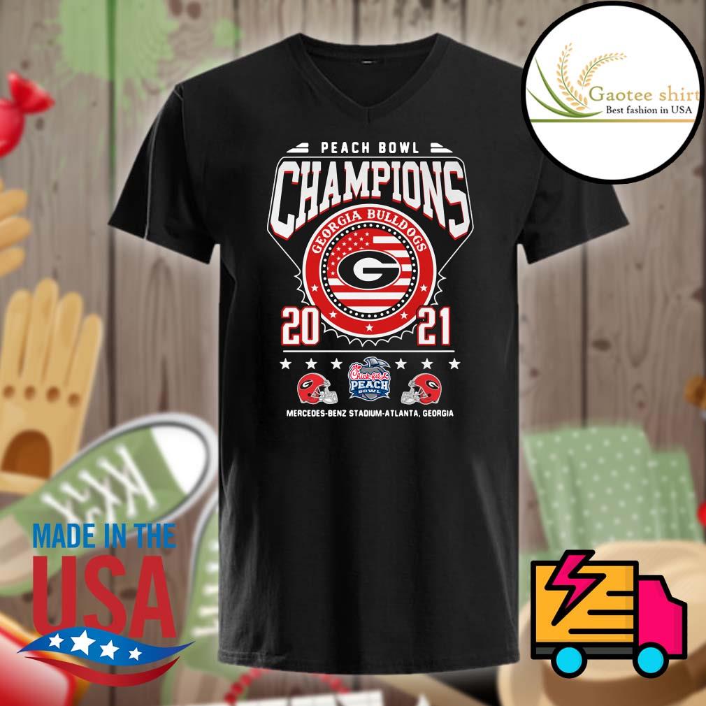 Peach Bowl Champions Georgia Bulldogs 2021 shirt