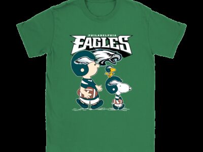 Philadelphia Eagles Lets Play Football Together Snoopy NFL Shirts